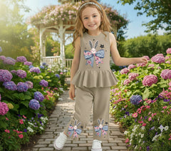 Little Princess Bunny Frock Style Co-Ord Set