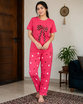 Ribbon Charm PJs Set