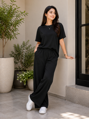 Women's Premium Co-Ord Set (Black)