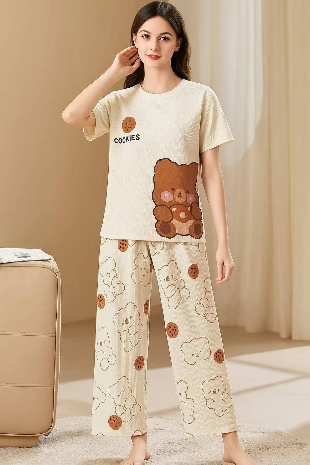 Cookie Bear PJs Set