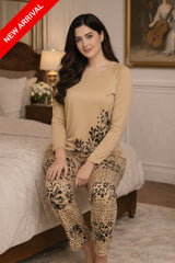 Floral Printed PJs Set
