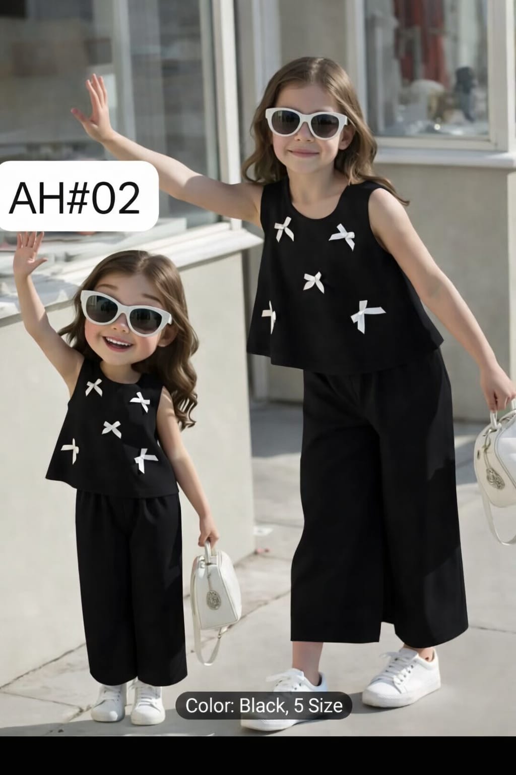 Western Style Cotton Jersey Kids Co-Ord Set