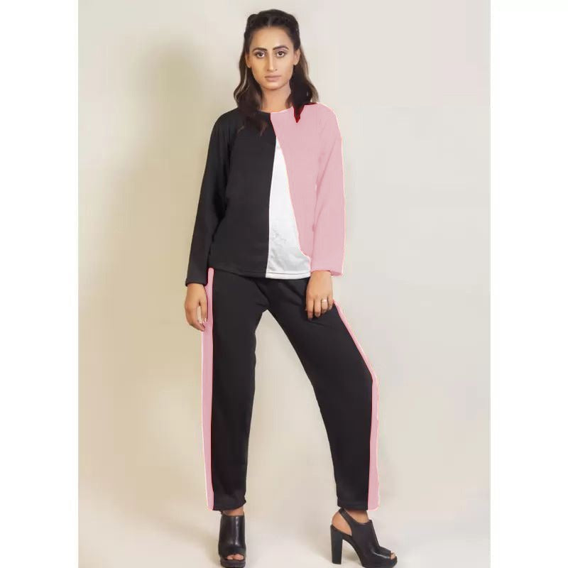 Dual Tone Panel Track Suit