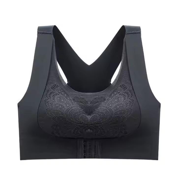 Premium Peacock Black Bra