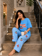 Cherish Today Printed PJs Set