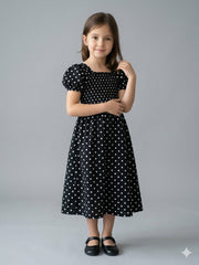 Classic Polka Dot Dress for Baby