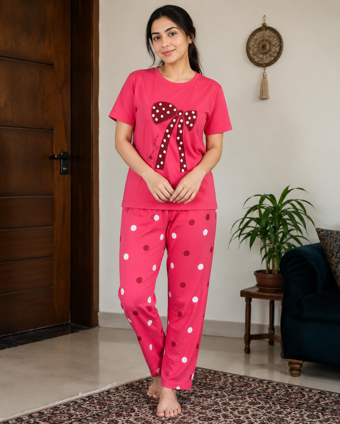Ribbon Charm PJs Set