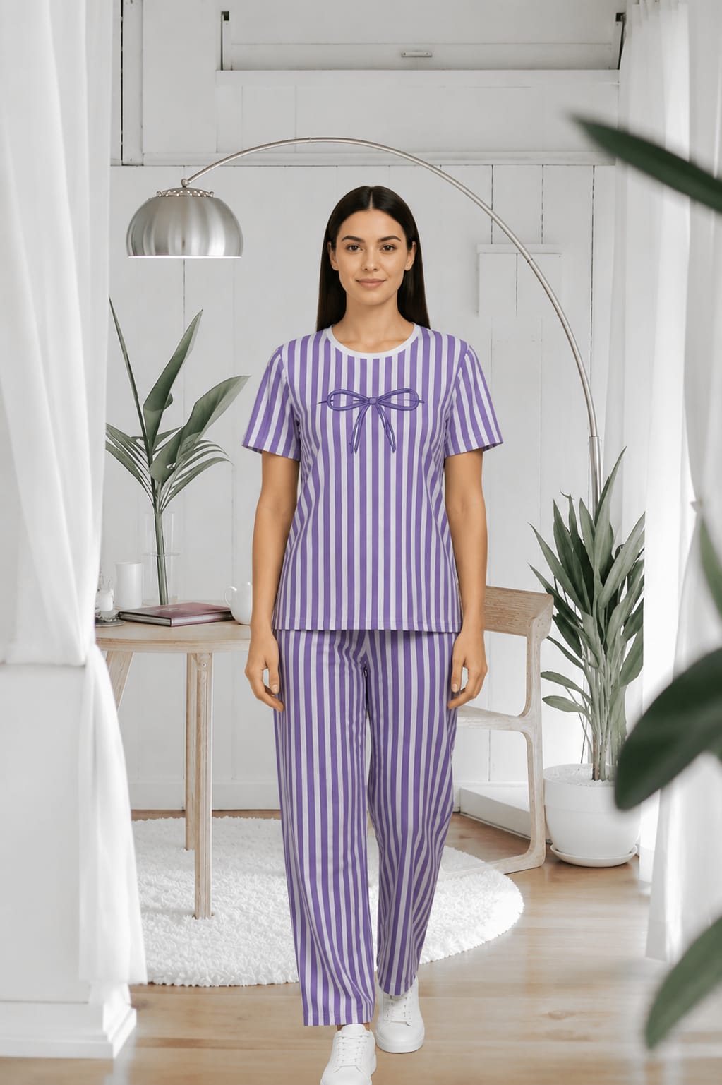 Striped PJs Set